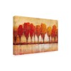 Trademark Fine Art Tim Otoole 'Autumn Waters Edge' Canvas Art, 22x32 WAG11268-C2232GG